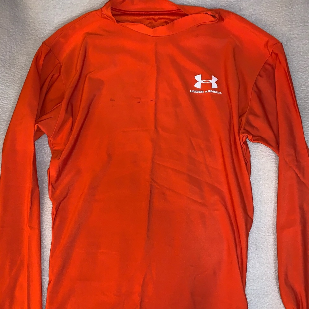 Underarmour Orange Heat Gear